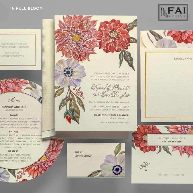 kleinfeld wedding invitations