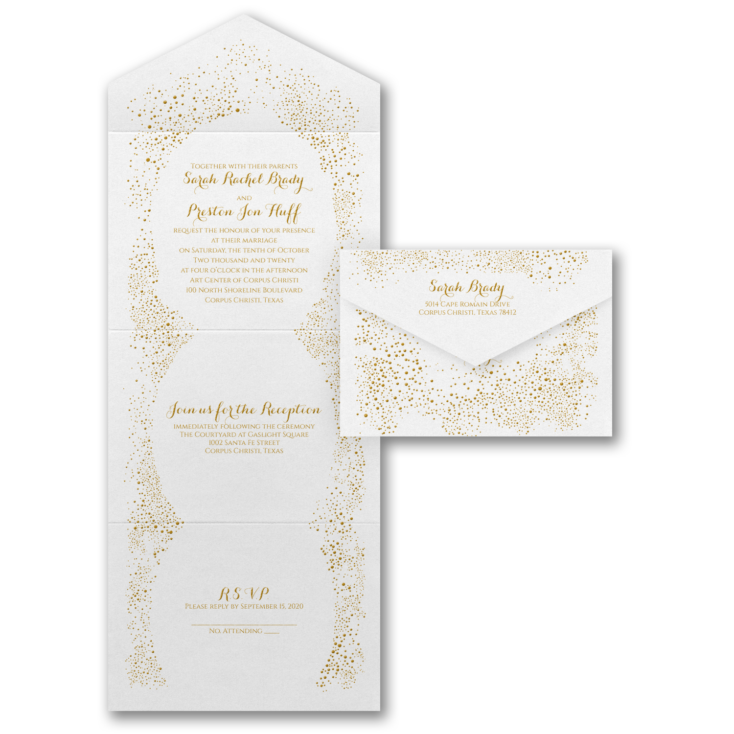 champagne celebrations wedding invitations