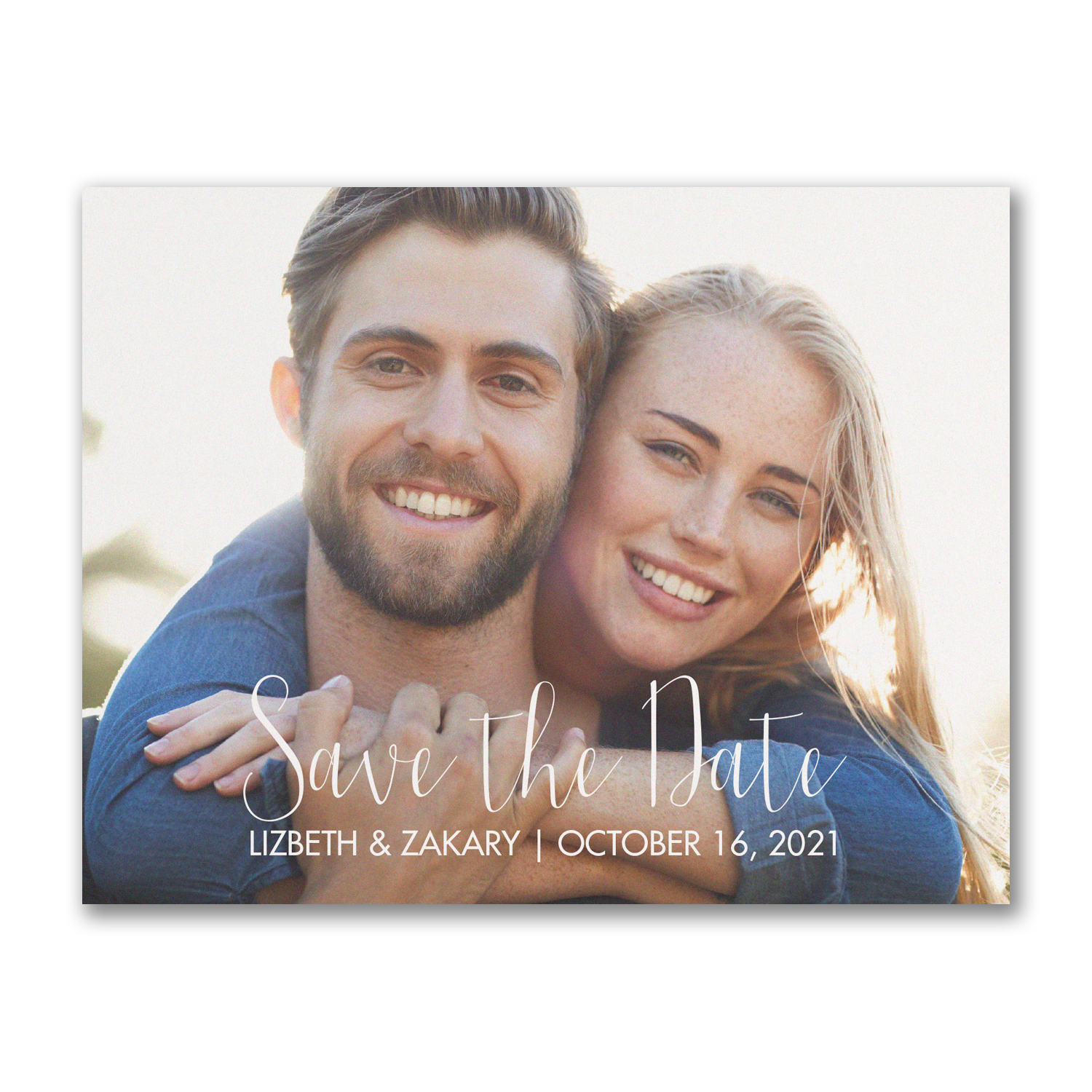 photo save the date postcard affordable