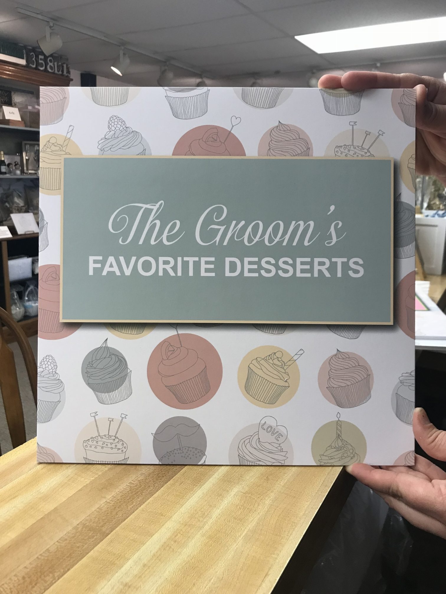 groom's favorite desserts