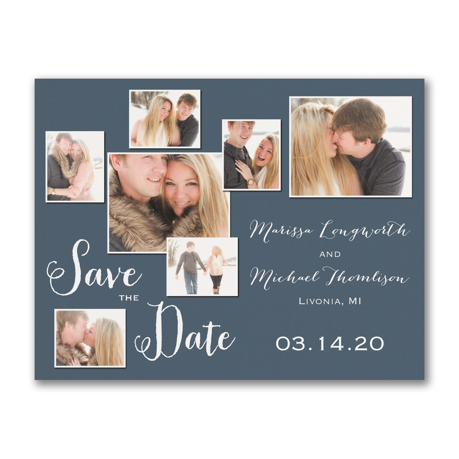 photo shoot collage save the date carlson craft