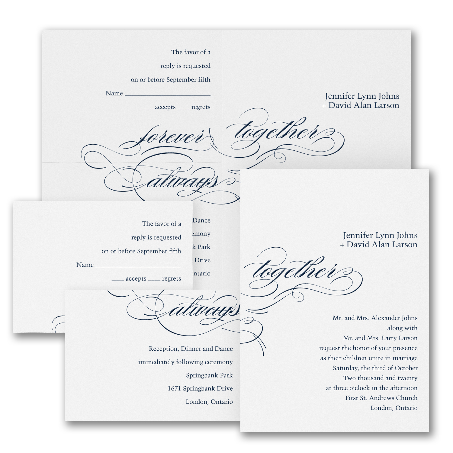 typography wedding invitation budget friendly