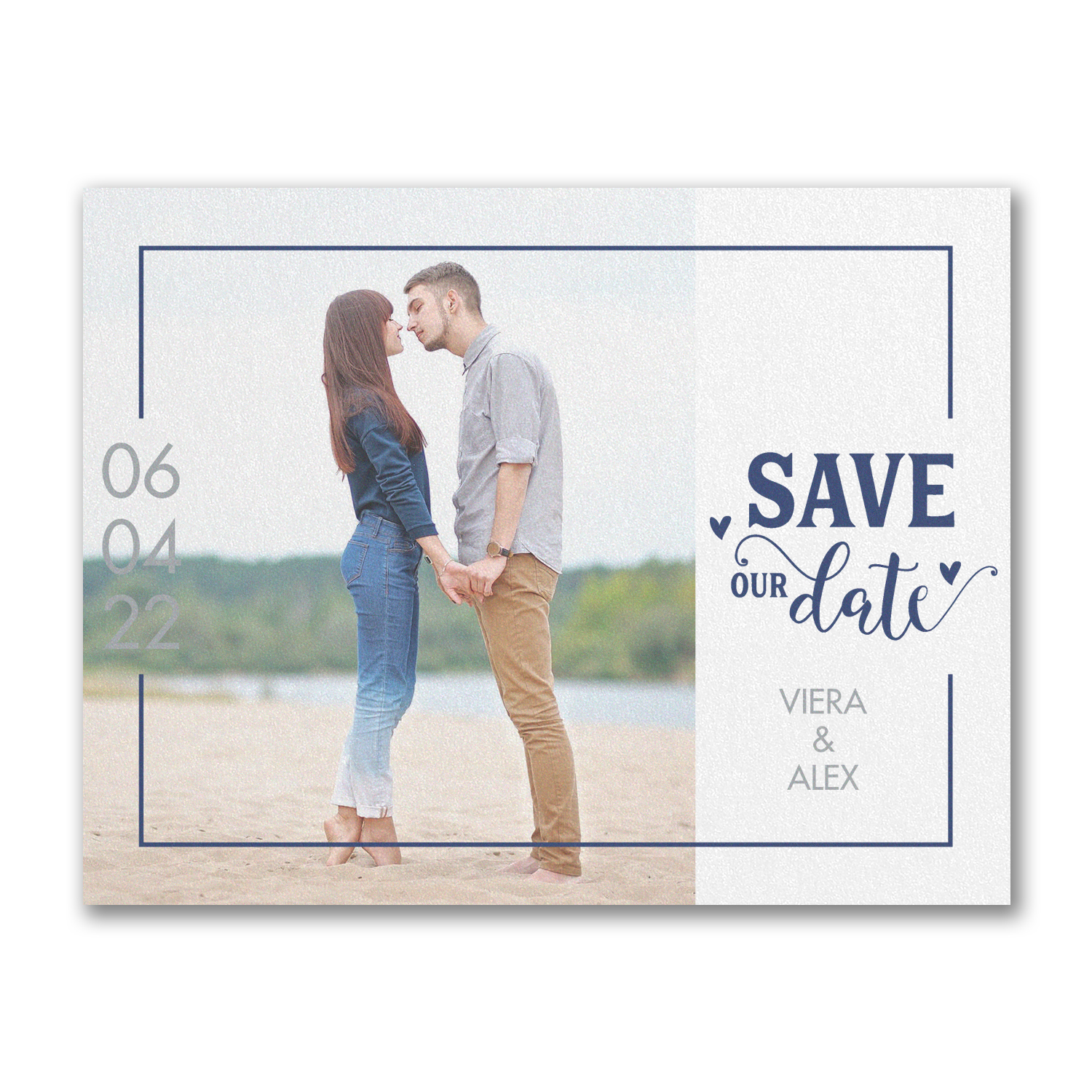 Unique Affection save the date carlson craft