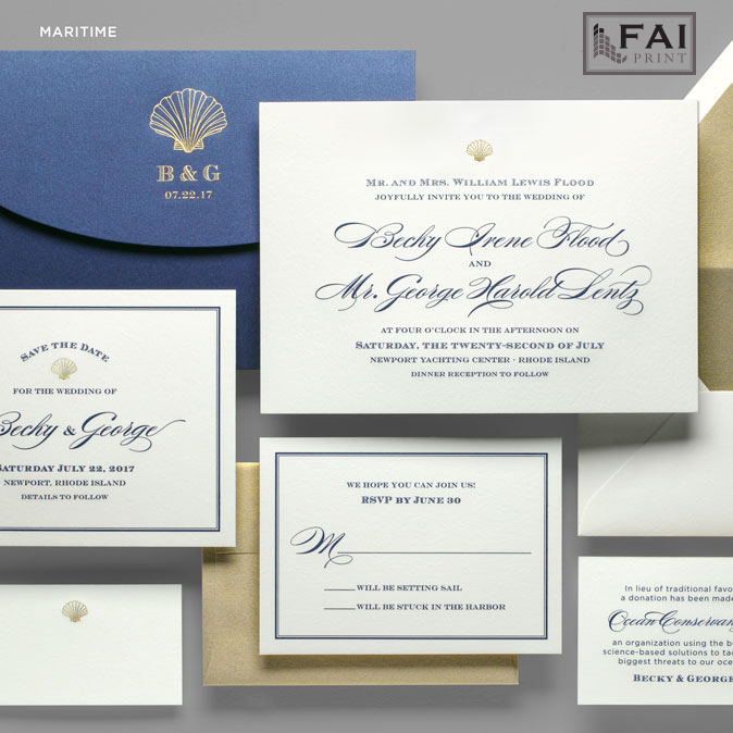 kleinfeld wedding invitations