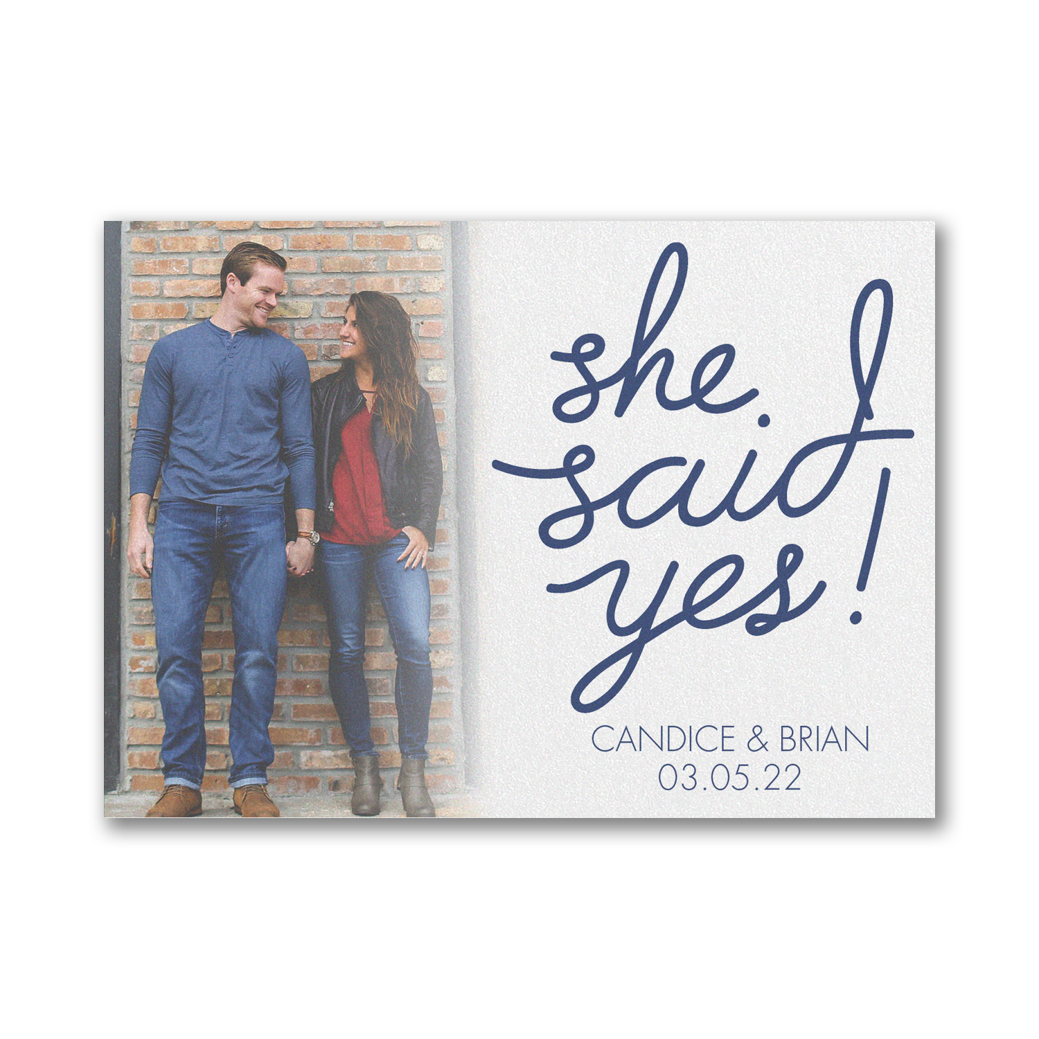 yes to love save the date carlson craft